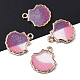 Alloy Resin Pendants&nbsp;X-RESI-R430-01D-LF-3