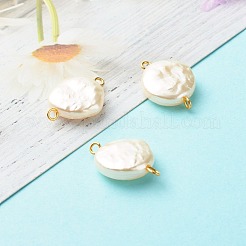 ABS Plastic Imitation Pearl Beads Link&nbsp;PALLOY-JF00824