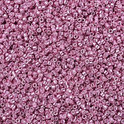 MIYUKIデリカビーズ  シリンダー  日本製シードビーズ  11/0  (db0420) 亜鉛メッキダークコーラル  1.3x1.6mm  穴：0.8mm  約20000個/袋  100 G /袋&nbsp;SEED-J020-DB0420