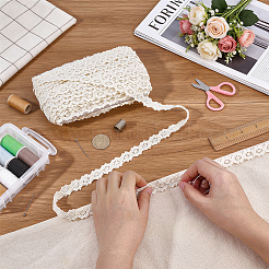 Cotton Ribbons&nbsp;SRIB-WH0011-478B