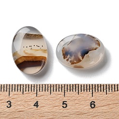 天然樹枝状gateカボション  オーバル  18x13x5mm&nbsp;G-B138-01