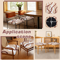 Polyester Chair Cushion Cover&nbsp;AJEW-WH0709-132
