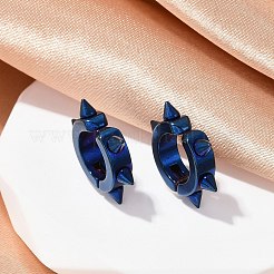 201 Stainless Steel Cuff Earring&nbsp;EJEW-C131-07BL