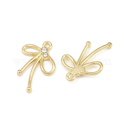 Alloy with Crystal Rhinestone Pendants&nbsp;RB-CBA7AC6-12G
