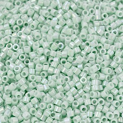 MIYUKIデリカビーズ  シリンダー  日本製シードビーズ  11/0  (db1506) オペークライトミントab  1.3x1.6mm  穴：0.8mm  約2000個/10g&nbsp;X-SEED-J020-DB1506