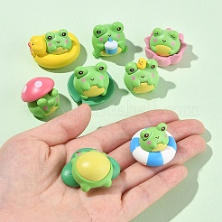 1Set Resin Frog Display Decoration&nbsp;AJEW-FS0001-24