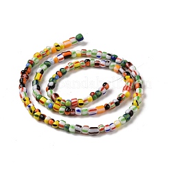 Opaque Handmade Lampwork Beads Strands&nbsp;LAMP-H061-04