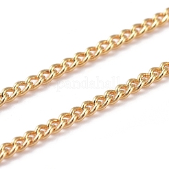 Brass Curb Chains&nbsp;CHC-G005-14G
