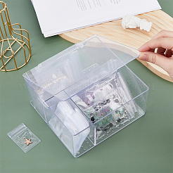 80Pcs 5 Styles PVC Resealable Packaging Bags&nbsp;ABAG-FH0001-09