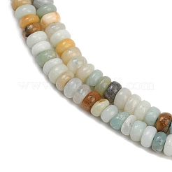 Natural Flower Amazonite Beads Strands&nbsp;X-G-H292-A21-01