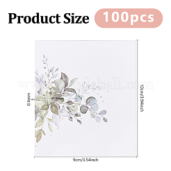 Rectangle Paper Table Place Cards&nbsp;AJEW-WH0752-125B