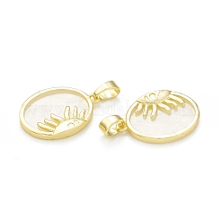 Plastic Pendants&nbsp;KK-C011-28G