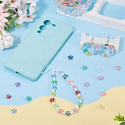 100Pcs Transparent Acrylic Beads&nbsp;OACR-TADJ0001-23