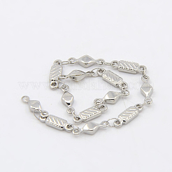 Tarnish Resistant 304 Stainless Steel Link Chains&nbsp;CHS-K001-45