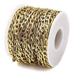Ion Plating(IP) 304 Stainless Steel Figaro Chains&nbsp;CHS-L019-08G