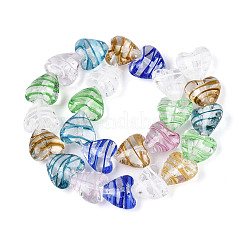 Handmade Lampwork Beads Strands&nbsp;LAMP-N036-13
