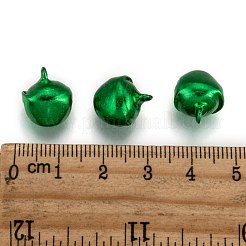 アルミベルのチャーム  グリーン  14x11.5x10mm  穴：2mm&nbsp;X-ALUM-R002-06