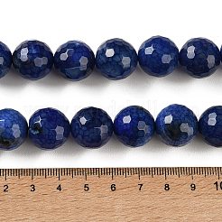 Natural Dragon Veins Agate(Dyed & Heated) Beads Strands&nbsp;G-K390-A-01
