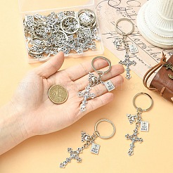 20Pcs Alloy Pendant Keychain&nbsp;KEYC-YW00254
