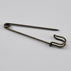 Zinc Alloy Big Safety Pins&nbsp;FIND-WH0365-259B-AB