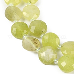 Natural Xiuyan Jade Beads Strands&nbsp;G-B094-A07-01