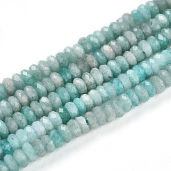 Natural Amazonite Beads Strands&nbsp;G-T141-36