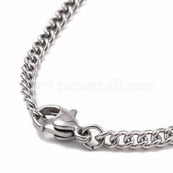 レインボープライドブレスレット  男性女性のためのエナメル長方形バーリンクブレスレット  プラチナ＆ステンレス鋼色  7-1/4~7-3/8インチ（18.5~18.8cm）&nbsp;BJEW-F419-12A-P
