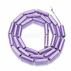 Electroplated Non-magnetic Synthetic Hematite Beads Strands&nbsp;G-S365-017B