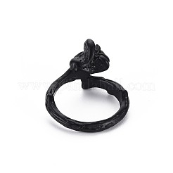 Men's Alloy Cuff Finger Rings&nbsp;RJEW-N029-052