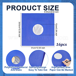 Kraft Paper Vinyl Record Packing Bags&nbsp;AJEW-WH0596-663A