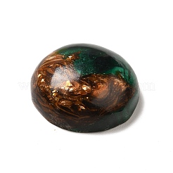 Assembled Synthetic Bronzite and Malachite Cabochons&nbsp;G-I339-08B