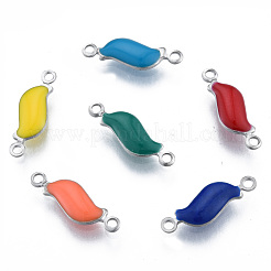 304 Stainless Steel Enamel Connector Charms&nbsp;STAS-N092-175