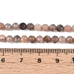Natural Multi-Moonstone Beads Strands&nbsp;G-TAC0024-01A-03