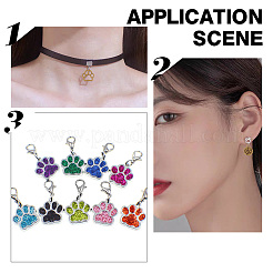 合金ペンダント  ミックスカラー  13~19x10~17x1.5~3mm  穴：1.8~3mm  約158個/箱&nbsp;FIND-PH0009-69