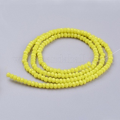 Imitation Jade Glass Beads Strands&nbsp;GLAA-R135-2mm-33