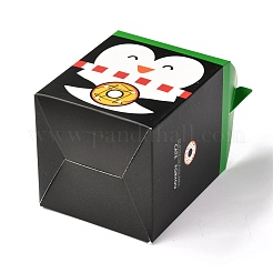 Christmas Theme Paper Fold Gift Boxes&nbsp;CON-G011-01D