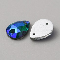 Teardrop Shape Sew on Rhinestone&nbsp;GLAA-TAC0005-004D