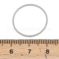 304 Stainless Steel Finger Rings for Women&nbsp;RJEW-K301-08C-P