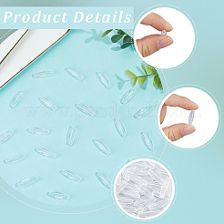 160Pcs Transparent Acrylic Beads&nbsp;TACR-SC0002-74