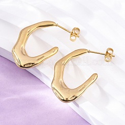 304 Stainless Steel Stud Earrings&nbsp;EJEW-B108-18G