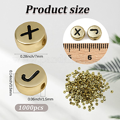 1000Pcs Opaque Acrylic Beads&nbsp;OACR-PA0001-34C