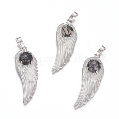 Natural & Synthetic Mixed Gemstone Pendants&nbsp;G-L512-P
