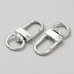 Alloy Swivel Snap Hook Clasps&nbsp;FIND-TAC0011-113P