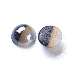 Opaque Glass Cabochons&nbsp;GGLA-S038-10B-4mm