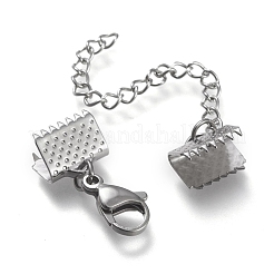 Tarnish Resistant 304 Stainless Steel Curb Chain Extender&nbsp;STAS-K195-25P-01