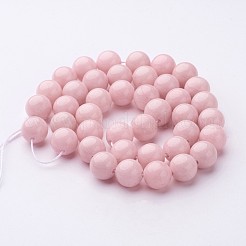 Natural Mashan Jade Round Beads Strands&nbsp;X-G-D263-10mm-XS02