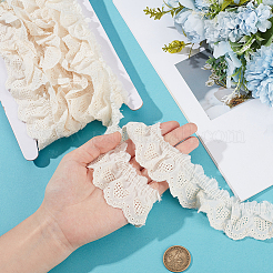 5 Yards Cotton Lace Trim Ribbon for Curtain Sofa Decoration&nbsp;OCOR-GF0005-52B