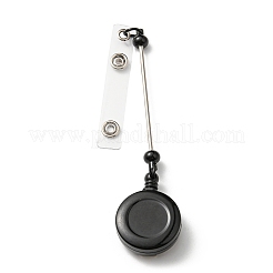 Iron & Plastic Beadable Badge Reels&nbsp;AJEW-G055-01D