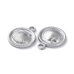 304 Stainless Steel Pendants&nbsp;STAS-P324-23P