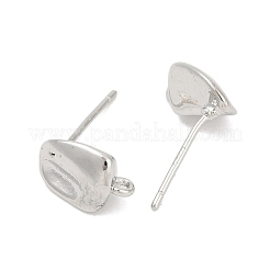 Brass Stud Earring Findings&nbsp;LS-KK-Z099-03P